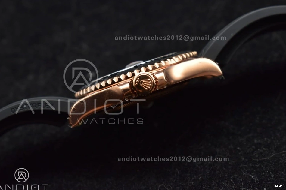 126655 Ceramic Edition Rubber VS3235 Oysterflex on Strap Bezel Yacht-Master Black Best VSF 1:1 0318